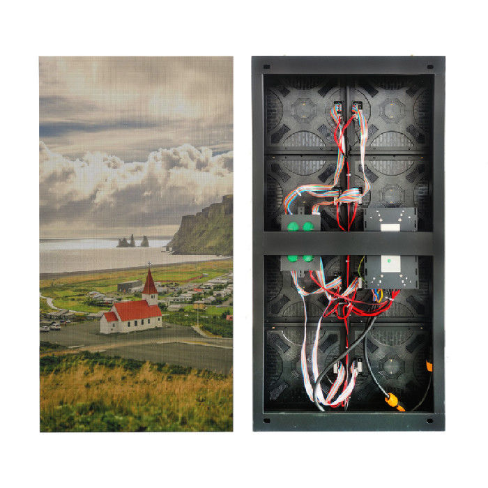 P2.97 Sheet Metal Indoor Fixed LED Display RGB Full Color Seamless Splicing