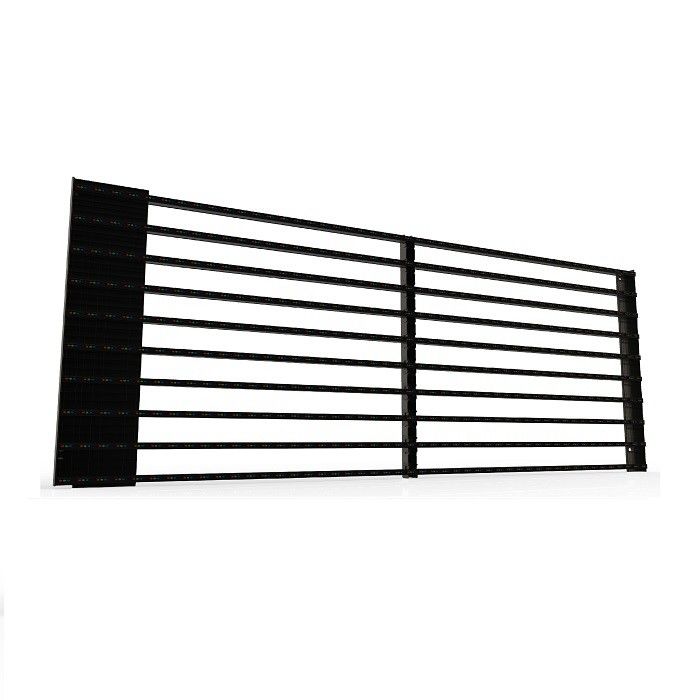 P15.625 Outdoor LED Curtain Display 500x1000mm 10000 nits 70% Transparency IP67