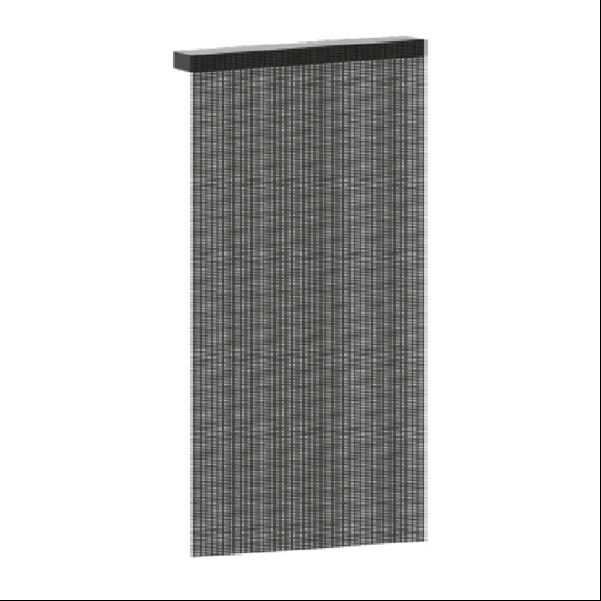 P3.9 Holographic Transparent LED Film Display Rear Service 6kg/sqm For Retail Store