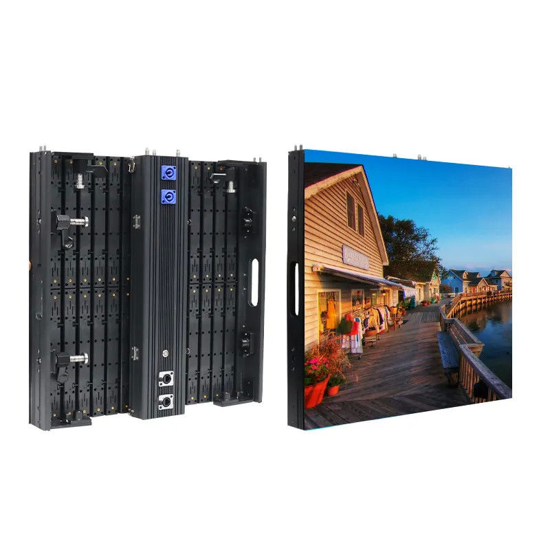 Outdoor Flexible LED Display with Maximum Bending Degree 75°,IP68 And High Refresh Rate