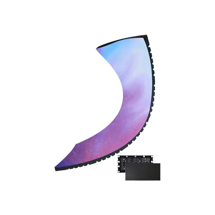 P1.875 Flexible LED Display Screen SMD1515 240*120mm Bendable Module For Showing