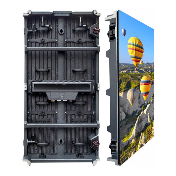 P3.91 Rental LED Video Wall Die-casting AL 500X1000mm IP65 14.5kg/pcs