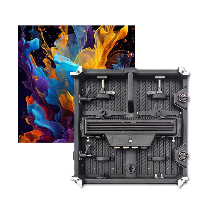 P2.97 Indoor Rental LED Display 500×500/1000mm Die-casting AL Cabinet Rear Service
