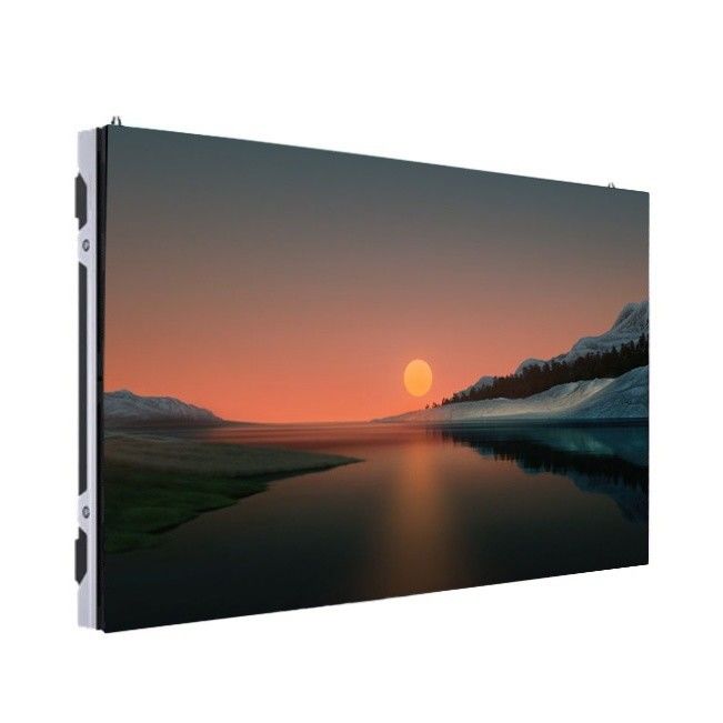 P0.9 Small Pixel Pitch LED Display COB Die-casting Aluminum Cabinet Front Service