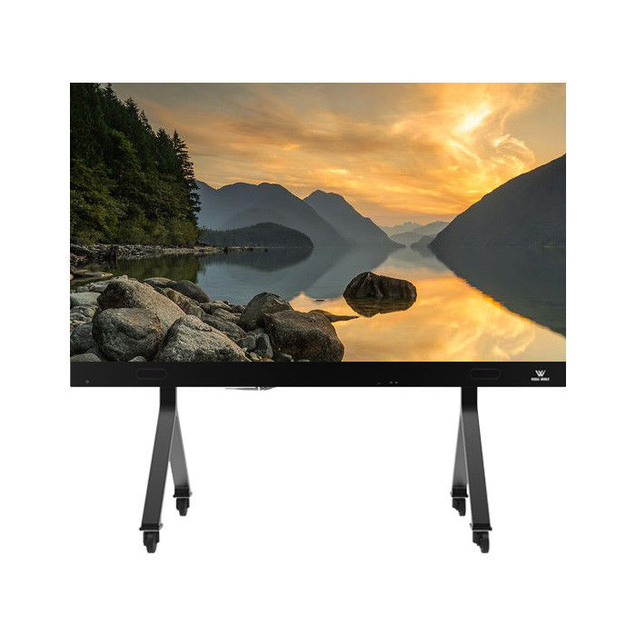 P0.7 Smart LED COB Display 16: 9 Ratio 2400*1350mm Front Service For Meeting Room