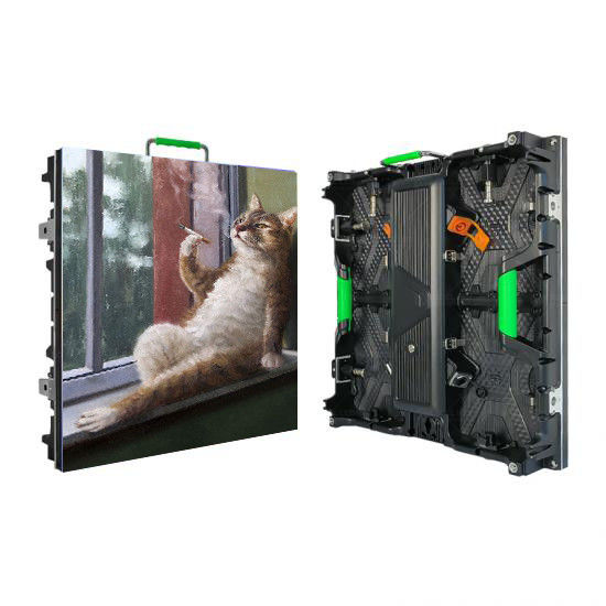 P3.9 Affichage LED de location de scène Utilisation standard Armoire IP65 Protection et 3 façons d'installation