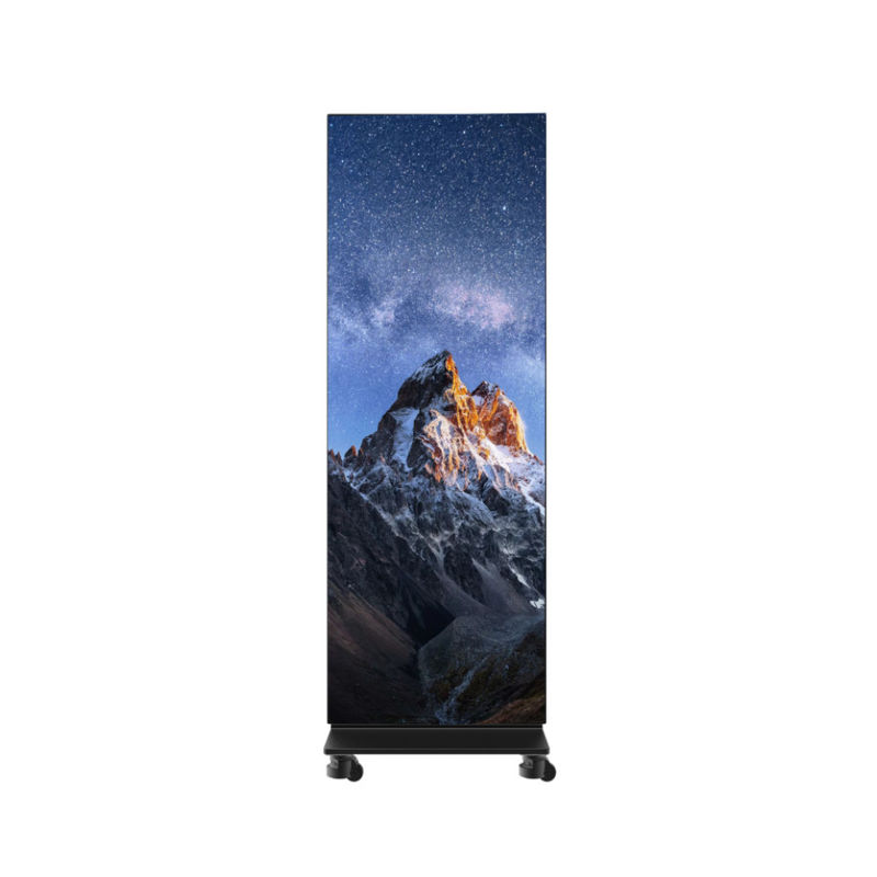 P1.25 Smart LED Poster Display Front Service Толщина 29,5 мм Складный шкаф 1х5