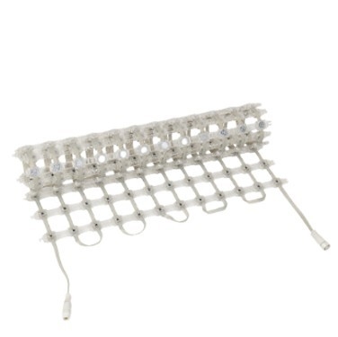 P55 নমনীয় LED জাল স্ক্রিন SMD2727 90% উচ্চ স্বচ্ছতা IP67 বহিরঙ্গন ব্যবহারের জন্য