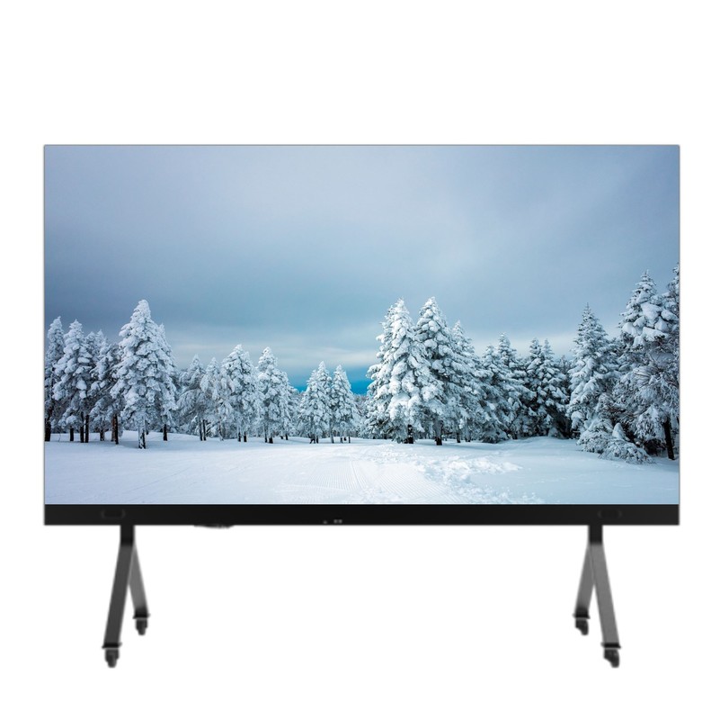 P1.56 Smart Poster Led Screen COB Display Size 3600*2025mm 6×6 For Presentation
