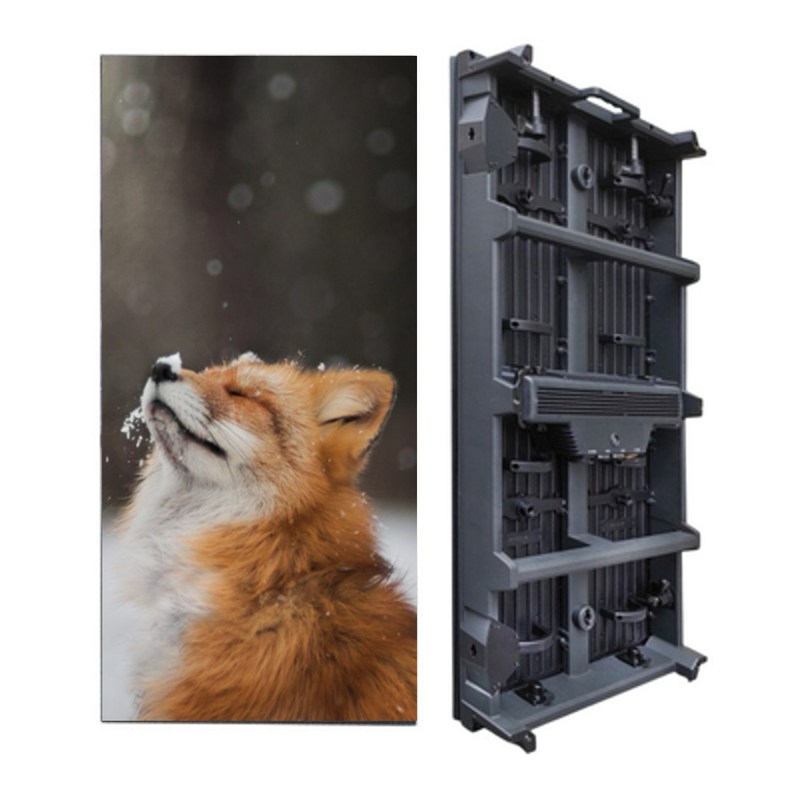 P3.9 Rental LED Display 500×500/1000mm Radian Lock Design For Commercial Exhibition