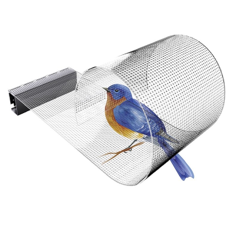 P8 Adhesive Transparent LED Display Ultra Thin 3mm 80% Transparency UV Resistance