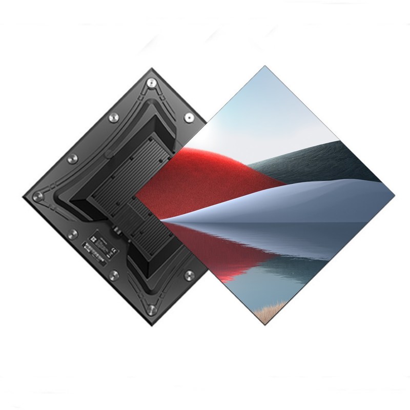 P2.85 Smart Outdoor Fixed LED Screen 320*320mm Cabinet For Advertising Billboard