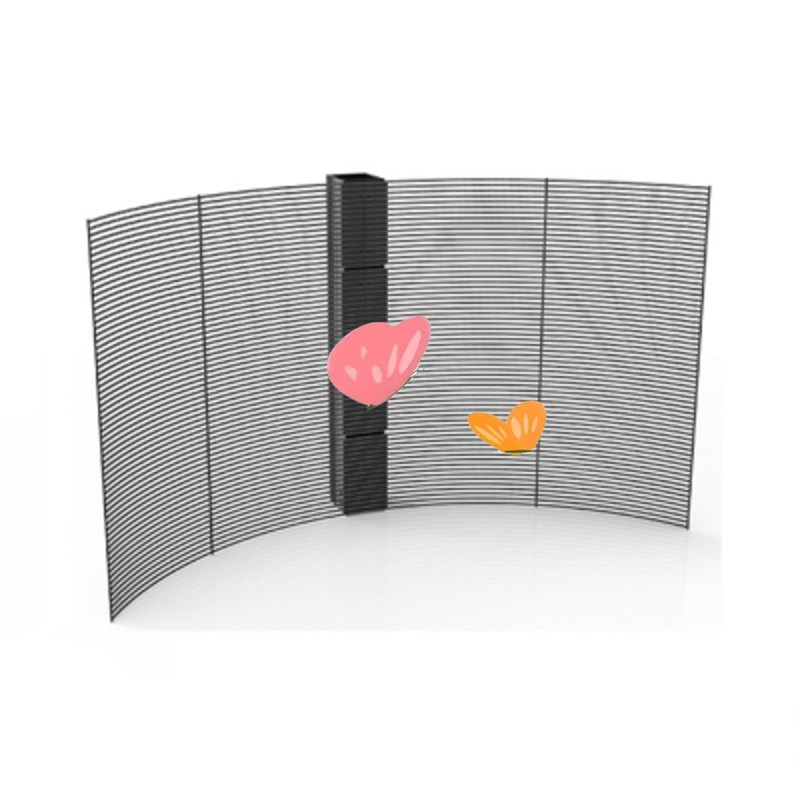 P3.9 Full Color Window Screen 1000x500mm Aluminum Cabinet For Indoor Atriums