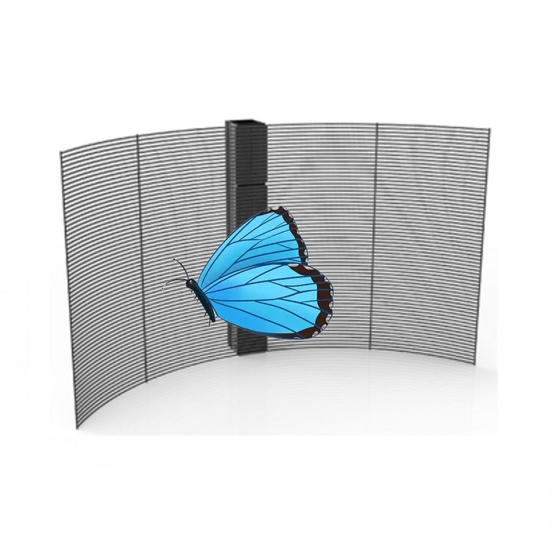 P10.4 Full Color Window Screen Brightness 800-5500nits For Glass Curtain Walls