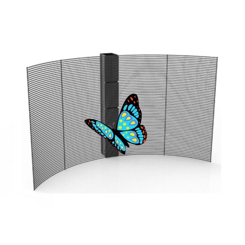 P15.6 Full Color Window Screen Driving Type Static For Glass Curtain Walls