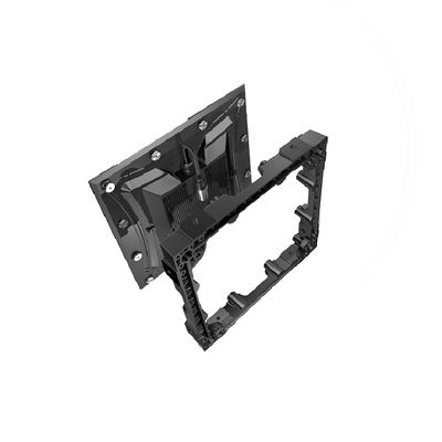 Kwaliteit P2.85 LED-displaymodule voor buiten, volledige toegang aan de voorzijde, 320 x 320 mm gebogen videomuur Fabriek
