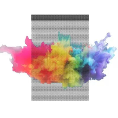 質 P3.9 ホログラフィック透明 LED ディスプレイ 250x1500mm 85% 透明小売ディスプレイ 工場