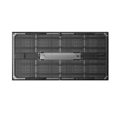Kalite P10.4 Dış Mekan Karbon Fiber LED Ekran Şeffaf ve Rüzgar Geçirmez Modüler Tasarım Fabrika