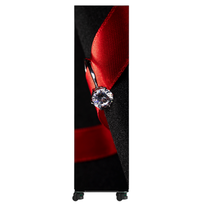 Quality P0.9 COB Foldable LED Poster Display Fine Pitch 610x2043.5mm Seamless Splicing factory